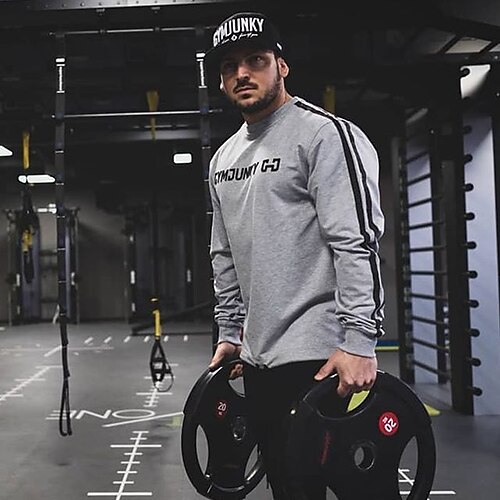 Men's Workout Shirt Running Shirt Patchwork Long Sleeve Top Athletic Athleisure Winter Cotton Thermal Warm Breathable Soft Running Jogging Training Sportswear Activewear Black Gray White
Men's Workout Shirt Running Shirt Patchwork Long Sleeve Top Athletic Athleisure Winter Cotton Thermal Warm Breathable Soft Running Jogging Training Sportswear Activewear Black Gray White
