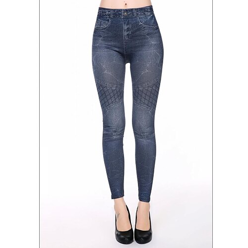Women's Leggings Faux Denim Milk Blue Yoga Sports Yoga High Elasticity Ankle-Length Tummy Control Butterfly One-Size
Women's Leggings Faux Denim Milk Blue Yoga Sports Yoga High Elasticity Ankle-Length Tummy Control Butterfly One-Size