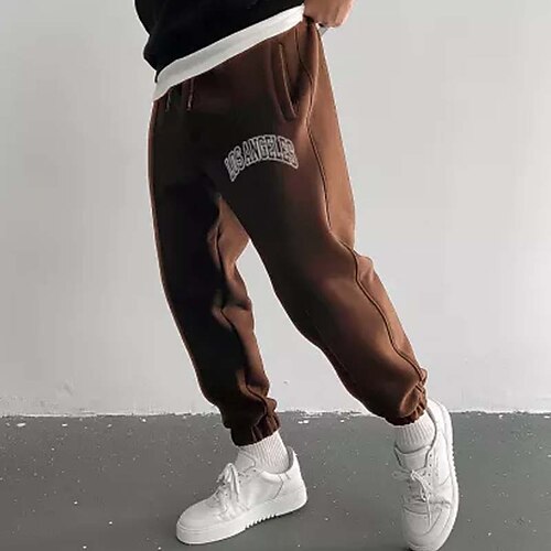 Men's Trousers Track Pants Pocket Drawstring Elastic Waist Flag Letter Comfort Warm Daily Holiday Going out Cotton Blend Sports Fashion Black Blue Micro-elastic
Men's Trousers Track Pants Pocket Drawstring Elastic Waist Flag Letter Comfort Warm Daily Holiday Going out Cotton Blend Sports Fashion Black Blue Micro-elastic