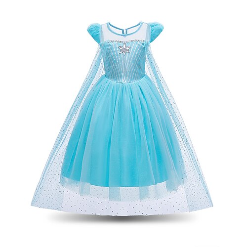 Frozen Elsa Toddler Girls' Dress Solid Color A Line Dress Dress Performance Crew Neck Short Sleeve Active Dress 7-13 Years Winter Blue
Frozen Elsa Toddler Girls' Dress Solid Color A Line Dress Dress Performance Crew Neck Short Sleeve Active Dress 7-13 Years Winter Blue