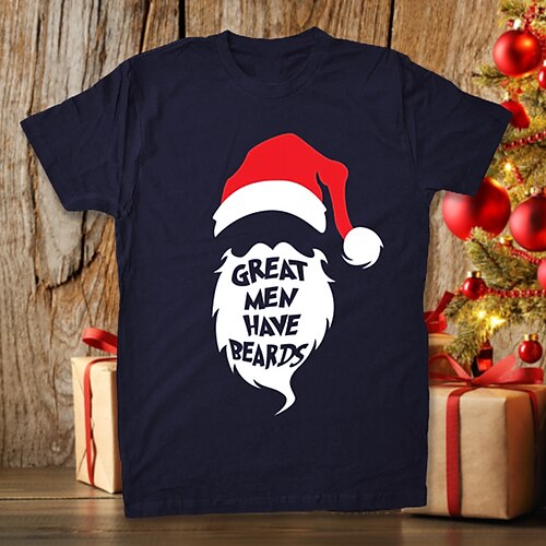 Men's T shirt Tee Graphic Tees Christmas t shirts Santa Claus Turtleneck Black Blue Christmas Hats Christmas Short Sleeve Clothing Apparel Fashion Streetwear Casual
Men's T shirt Tee Graphic Tees Christmas t shirts Santa Claus Turtleneck Black Blue Christmas Hats Christmas Short Sleeve Clothing Apparel Fashion Streetwear Casual
