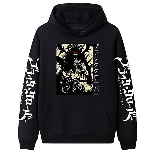 Trébol negro Quedarse Sudadera Dibujos Manga Anime Bolsillo delantero Gráfico Sudadera Para Hombre Mujer Unisexo Adulto Estampado en caliente 100% Poliéster
Trébol negro Quedarse Sudadera Dibujos Manga Anime Bolsillo delantero Gráfico Sudadera Para Hombre Mujer Unisexo Adulto Estampado en caliente 100% Poliéster