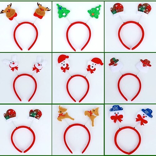 Toddler Girls' Active / Basic Christmas Gifts / Casual Color Block / Christmas Tree Cotton Hair Accessories Silver / Apple Green / Gray Green One-Size
Toddler Girls' Active / Basic Christmas Gifts / Casual Color Block / Christmas Tree Cotton Hair Accessories Silver / Apple Green / Gray Green One-Size