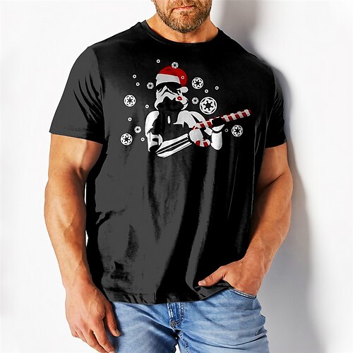 Per uomo Plus Size maglietta Grande e alto Pop art Girocollo Manica corta Primavera estate Essenziale Di tendenza Streetwear Comodo Informale Sport Top
Per uomo Plus Size maglietta Grande e alto Pop art Girocollo Manica corta Primavera estate Essenziale Di tendenza Streetwear Comodo Informale Sport Top