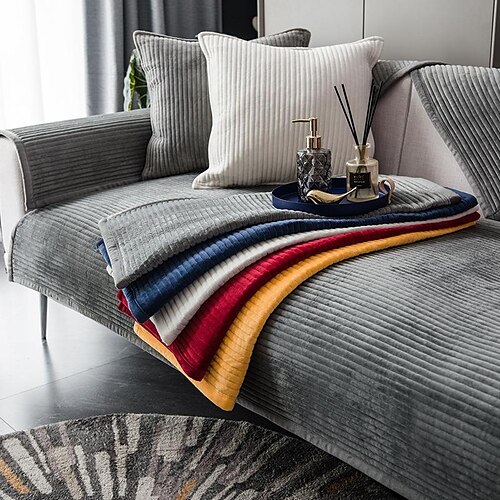 Plush Sofa Cover Seat Cusghion Slipcover Sectional Couch Covers,Furniture Protector Anti-Slip Couch Covers(Sold by Piece/Not All Set)
Plush Sofa Cover Seat Cusghion Slipcover Sectional Couch Covers,Furniture Protector Anti-Slip Couch Covers(Sold by Piece/Not All Set)