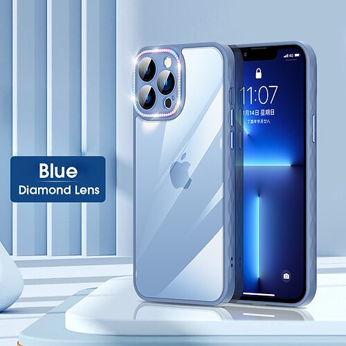 Phone Case For iPhone 1413 pro 12pro Luxury Glitter Diamond Case For iPhone 13 12 Pro Max Shiny Camera Protection Transparent Bling Soft Cover
Phone Case For iPhone 1413 pro 12pro Luxury Glitter Diamond Case For iPhone 13 12 Pro Max Shiny Camera Protection Transparent Bling Soft Cover