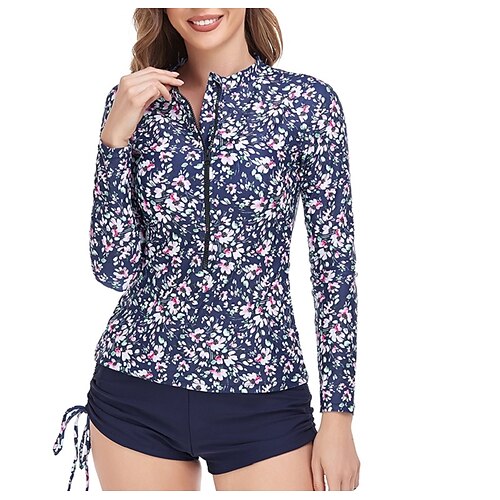 Mujer Bañadores Vestido de Baño Camiseta Protección Solar Surf Buceo Normal Traje de baño Traje de baño modesto Control de barriga Delgado Color sólido Azul Real Gris Oscuro Mono Trajes de baño nuevo
Mujer Bañadores Vestido de Baño Camiseta Protección Solar Surf Buceo Normal Traje de baño Traje de baño modesto Control de barriga Delgado Color sólido Azul Real Gris Oscuro Mono Trajes de baño nuevo
