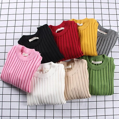 Toddler Girls' Sweater Solid Color Outdoor Long Sleeve Active 3-7 Years Winter Green Black Pink
Toddler Girls' Sweater Solid Color Outdoor Long Sleeve Active 3-7 Years Winter Green Black Pink