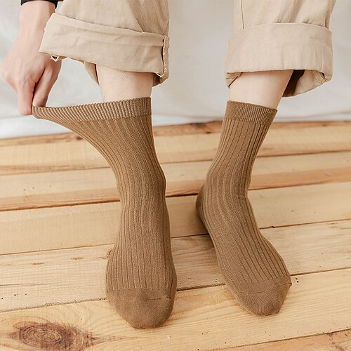 Men's 4 Pairs Socks Crew Socks Casual Socks Warm Fashion Comfort Cotton Solid Colored Ultra Warm Winter Black Light gray White
Men's 4 Pairs Socks Crew Socks Casual Socks Warm Fashion Comfort Cotton Solid Colored Ultra Warm Winter Black Light gray White