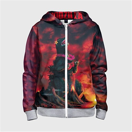 Men's Full Zip Hoodie Jacket Red Hooded Dinosaur Graphic Prints Zipper Print Sports & Outdoor Daily Sports 3D Print Streetwear Designer Casual Spring & Fall Clothing Apparel Hoodies Sweatshirts
Men's Full Zip Hoodie Jacket Red Hooded Dinosaur Graphic Prints Zipper Print Sports & Outdoor Daily Sports 3D Print Streetwear Designer Casual Spring & Fall Clothing Apparel Hoodies Sweatshirts