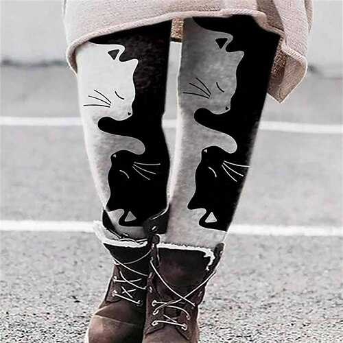 Women's Plus Size Fleece Pants Pants Trousers Print Animal Cat Cat Casual Daily Holiday High Full Length Winter Fall Black Blue White XL XXL 3XL 4XL 5XL
Women's Plus Size Fleece Pants Pants Trousers Print Animal Cat Cat Casual Daily Holiday High Full Length Winter Fall Black Blue White XL XXL 3XL 4XL 5XL