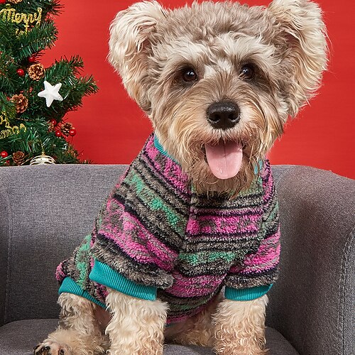 Pet Clothes Autumn And Winter Plush Sweater Cat Clothes Cute National Style Christmas Dog Clothes
Pet Clothes Autumn And Winter Plush Sweater Cat Clothes Cute National Style Christmas Dog Clothes