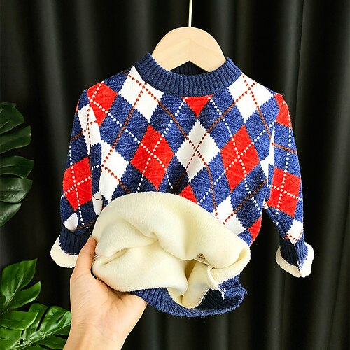 Toddler Boys Sweater Geometric Long Sleeve Casual Adorable Blue Winter Clothes 7-13 Years
Toddler Boys Sweater Geometric Long Sleeve Casual Adorable Blue Winter Clothes 7-13 Years