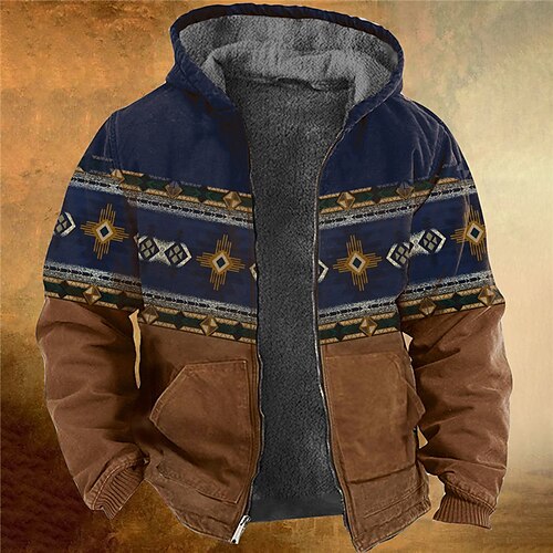 Men's Full Zip Hoodie Jacket Royal Blue Hooded Color Block Graphic Prints Zipper Print Sports & Outdoor Daily Sports 3D Print Fleece Boho Streetwear Designer Winter Clothing Apparel Hoodies
Men's Full Zip Hoodie Jacket Royal Blue Hooded Color Block Graphic Prints Zipper Print Sports & Outdoor Daily Sports 3D Print Fleece Boho Streetwear Designer Winter Clothing Apparel Hoodies