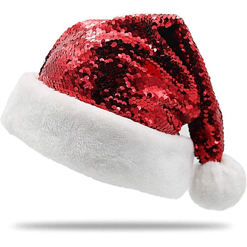 Sequin Christmas Hat Double-Sided Flip Christmas Sequin Hat Color Bead Picks Adult Children'S Antlers Christmas Hat
Sequin Christmas Hat Double-Sided Flip Christmas Sequin Hat Color Bead Picks Adult Children'S Antlers Christmas Hat