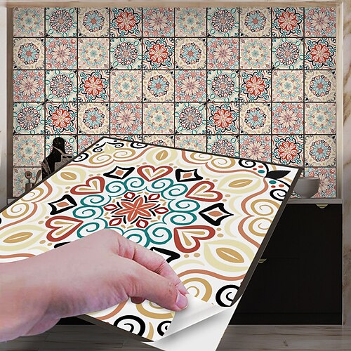 Thickened Classic Ceramic Waterproof Tile Stickers Creative Industrial Style Kitchen Bathroom Living Room Self-adhesive Wall Stickers Waterproof Tile Stickers
Thickened Classic Ceramic Waterproof Tile Stickers Creative Industrial Style Kitchen Bathroom Living Room Self-adhesive Wall Stickers Waterproof Tile Stickers
