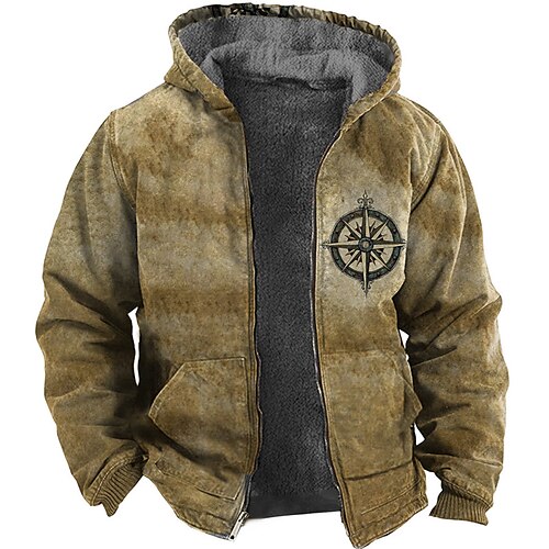 Men's Fleece Jacket Full Zip Hoodie Fleece Hoodie Sherpa Jacket Yellow Hooded Graphic Prints Zipper Print Sports Outdoor Daily Sports 3D Print Fleece Streetwear Designer Casual Winter Clothing
Men's Fleece Jacket Full Zip Hoodie Fleece Hoodie Sherpa Jacket Yellow Hooded Graphic Prints Zipper Print Sports Outdoor Daily Sports 3D Print Fleece Streetwear Designer Casual Winter Clothing