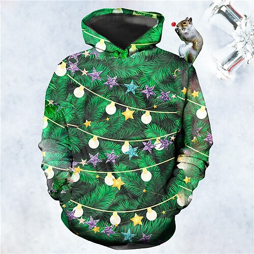 Men's Pullover Hoodie Sweatshirt Green Red Navy Blue White Hooded Christmas Tree Graphic Prints Ugly Christmas Print Daily Sports 3D Print Basic Streetwear Designer Spring & Fall Clothing Apparel
Men's Pullover Hoodie Sweatshirt Green Red Navy Blue White Hooded Christmas Tree Graphic Prints Ugly Christmas Print Daily Sports 3D Print Basic Streetwear Designer Spring & Fall Clothing Apparel