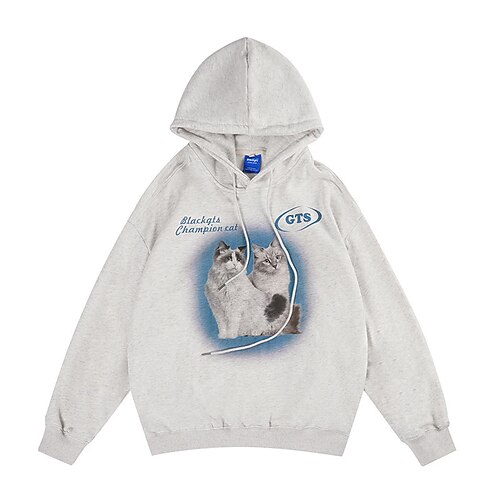 Inspired by Y2K Cat Hoodie Cartoon Manga Anime Front Pocket Graphic Hoodie For Men's Women's Unisex Adults' Hot Stamping 100% Polyester Casual Daily
Inspired by Y2K Cat Hoodie Cartoon Manga Anime Front Pocket Graphic Hoodie For Men's Women's Unisex Adults' Hot Stamping 100% Polyester Casual Daily