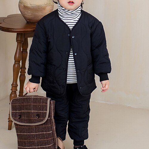 2 Pieces Toddler Boys Sweatshirt & Pants Outfit Solid Color Long Sleeve Cotton Set Outdoor Fashion Daily Winter Fall 3-7 Years Black Blue Pink
2 Pieces Toddler Boys Sweatshirt & Pants Outfit Solid Color Long Sleeve Cotton Set Outdoor Fashion Daily Winter Fall 3-7 Years Black Blue Pink