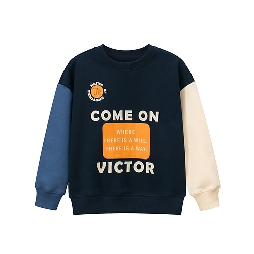 Kids Boys Sweatshirt Pullover Letter Long Sleeve Children Top Casual Sweatshirt Fashion Blue Beige Winter 7-13 Years
Kids Boys Sweatshirt Pullover Letter Long Sleeve Children Top Casual Sweatshirt Fashion Blue Beige Winter 7-13 Years