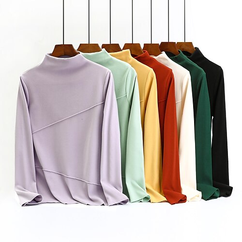 Women's Sweatshirt Pullover Basic Green Black Purple Solid Color Casual Round Neck Long Sleeve M L XL 2XL 3XL
Women's Sweatshirt Pullover Basic Green Black Purple Solid Color Casual Round Neck Long Sleeve M L XL 2XL 3XL