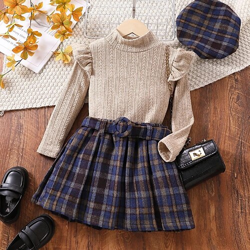 3 pezzi Bambino (1-4 anni) Da ragazza Tinta unica Gonna e maglione Impostato Manica lunga Attivo Esterno 3-7 anni Inverno Cammello Blu marino
3 pezzi Bambino (1-4 anni) Da ragazza Tinta unica Gonna e maglione Impostato Manica lunga Attivo Esterno 3-7 anni Inverno Cammello Blu marino