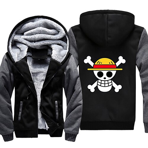 One Piece Monkey D. Luffy Hattetrøje Anime Ytterklær Animé Graphic Ytterklær Til Herre Dame Unisex Voksne Varmstempling 100% Polyester Fritid / hverdag
One Piece Monkey D. Luffy Hattetrøje Anime Ytterklær Animé Graphic Ytterklær Til Herre Dame Unisex Voksne Varmstempling 100% Polyester Fritid / hverdag