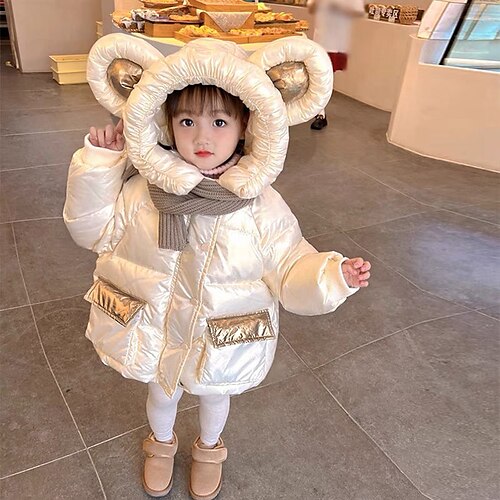 Toddler Girls' Down Coat Solid Color Adorable School Coat Outerwear 7-13 Years Winter Beige
Toddler Girls' Down Coat Solid Color Adorable School Coat Outerwear 7-13 Years Winter Beige