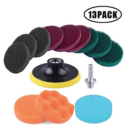 Confezione da 13 set di accessori per spazzole per trapano, spugnette e spugne, spazzola per la pulizia elettrica con attacco lungo estensibile, pulizia multiuso per spazzole per ruote di automobili, piastrelle per fughe, lavelli, vasca da bagno, cucina
Confezione da 13 set di accessori per spazzole per trapano, spugnette e spugne, spazzola per la pulizia elettrica con attacco lungo estensibile, pulizia multiuso per spazzole per ruote di automobili, piastrelle per fughe, lavelli, vasca da bagno, cucina