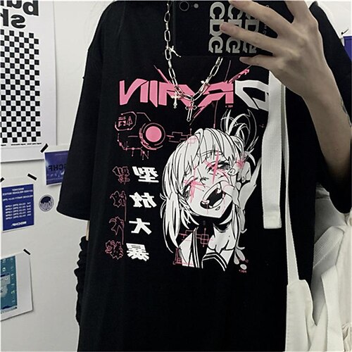Inspired by Punk Gothic Gothic T-shirt Print Graphic T-shirt For Men's Women's Unisex Adults' Hot Stamping 100% Polyester Casual Daily
Inspired by Punk Gothic Gothic T-shirt Print Graphic T-shirt For Men's Women's Unisex Adults' Hot Stamping 100% Polyester Casual Daily
