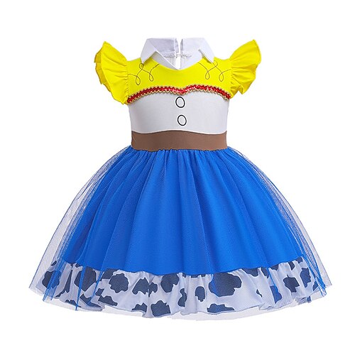 Toddler Girls' Party Dress Animal A Line Dress Above Knee Dress Formal Short Sleeve Adorable Dress 3-7 Years Winter Yellow Mint Green Royal Blue
Toddler Girls' Party Dress Animal A Line Dress Above Knee Dress Formal Short Sleeve Adorable Dress 3-7 Years Winter Yellow Mint Green Royal Blue