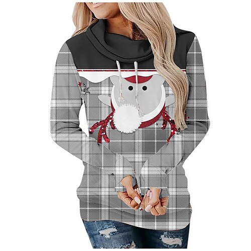 Reindeer Masquerade Hoodie Women's Christmas Christmas Carnival Masquerade Adults' Christmas Vacation Polyester Top
Reindeer Masquerade Hoodie Women's Christmas Christmas Carnival Masquerade Adults' Christmas Vacation Polyester Top
