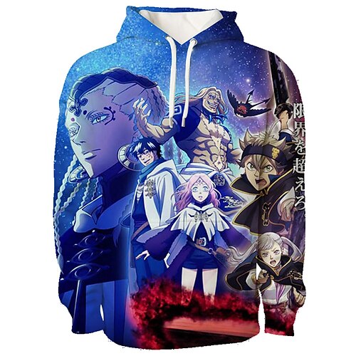 Inspired by Black Clover Asta Hoodie Cartoon Manga Anime Front Pocket Graphic Hoodie For Men's Women's Unisex Adults' 3D Print 100% Polyester
Inspired by Black Clover Asta Hoodie Cartoon Manga Anime Front Pocket Graphic Hoodie For Men's Women's Unisex Adults' 3D Print 100% Polyester