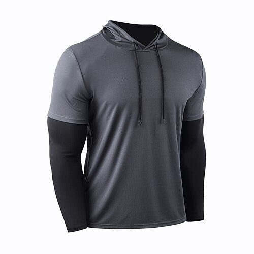 Men's Workout Shirt Running Shirt 2 in 1 Long Sleeve Top Athletic Athleisure Spandex Breathable Quick Dry Moisture Wicking Running Active Training Walking Sportswear Activewear Color Block Black Blue
Men's Workout Shirt Running Shirt 2 in 1 Long Sleeve Top Athletic Athleisure Spandex Breathable Quick Dry Moisture Wicking Running Active Training Walking Sportswear Activewear Color Block Black Blue