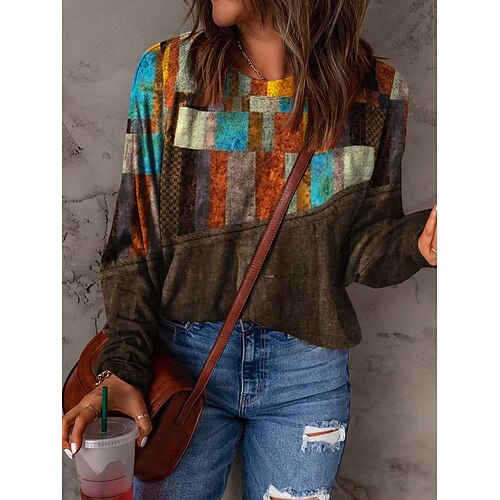 Women's Sweatshirt Pullover Basic Blue Red Color Block Street Round Neck Long Sleeve S M L XL 2XL 3XL
Women's Sweatshirt Pullover Basic Blue Red Color Block Street Round Neck Long Sleeve S M L XL 2XL 3XL