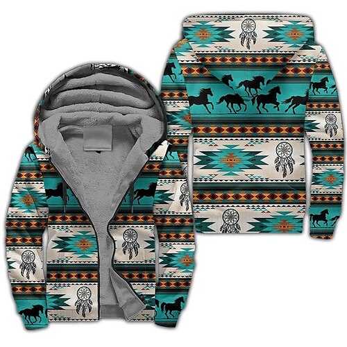 Men's Full Zip Hoodie Jacket Blue Hooded Bohemian Style Graphic Prints Zipper Print Sports Outdoor Daily Sports 3D Print Fleece Streetwear Designer Casual Winter Clothing Apparel Hoodies
Men's Full Zip Hoodie Jacket Blue Hooded Bohemian Style Graphic Prints Zipper Print Sports Outdoor Daily Sports 3D Print Fleece Streetwear Designer Casual Winter Clothing Apparel Hoodies