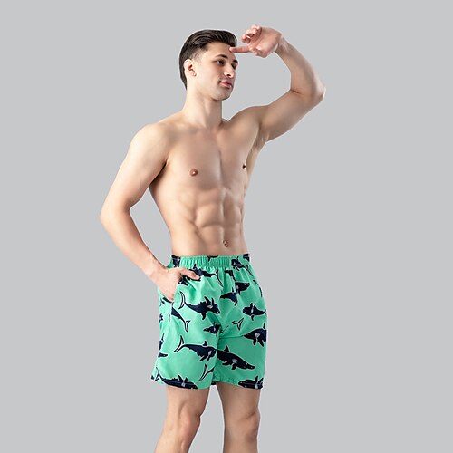 Men's Swim Shorts Swim Trunks Board Shorts Pocket Drawstring Elastic Waist Graphic Coconut Tree Comfort Breathable Short Casual Daily Beach Fashion Streetwear Black / Red Black / White
Men's Swim Shorts Swim Trunks Board Shorts Pocket Drawstring Elastic Waist Graphic Coconut Tree Comfort Breathable Short Casual Daily Beach Fashion Streetwear Black / Red Black / White