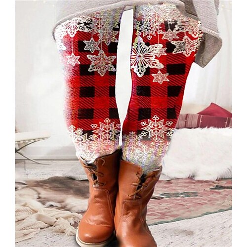 Women's Plus Size Fleece Pants Christmas Pants Trousers Print Plaid Snowflake Cat Casual Daily High Full Length Winter Fall Red XL XXL 3XL 4XL 5XL
Women's Plus Size Fleece Pants Christmas Pants Trousers Print Plaid Snowflake Cat Casual Daily High Full Length Winter Fall Red XL XXL 3XL 4XL 5XL