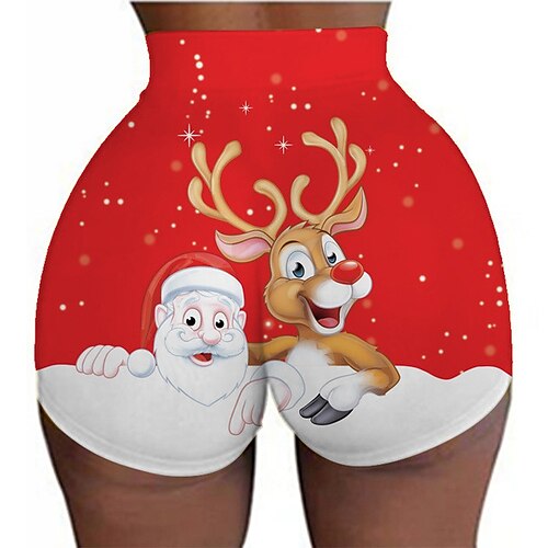 Women's Shorts Hot Pants Light Sky Blue Green Blue Fashion Christmas Weekend Print Stretchy Short Comfort Snowman S M L XL 2XL
Women's Shorts Hot Pants Light Sky Blue Green Blue Fashion Christmas Weekend Print Stretchy Short Comfort Snowman S M L XL 2XL