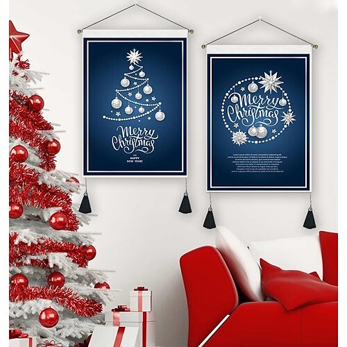 Christmas Woven Wall Tapestry Photography Background Art Decor Blanket Curtain Hanging Home Bedroom Living Room Decoration Cotton Linen Tassel Blue Star Tree 14""x20""
Christmas Woven Wall Tapestry Photography Background Art Decor Blanket Curtain Hanging Home Bedroom Living Room Decoration Cotton Linen Tassel Blue Star Tree 14""x20""