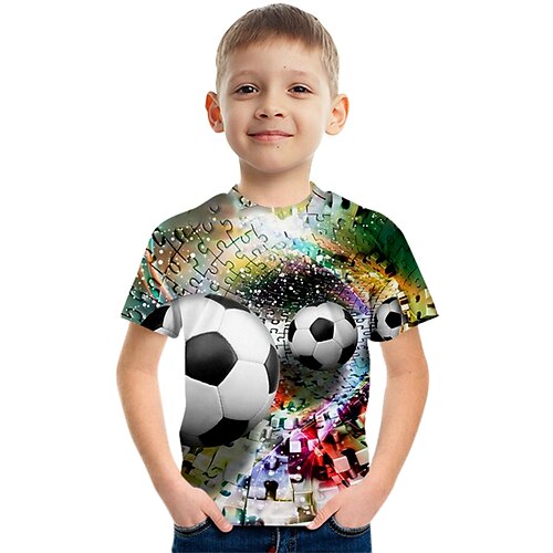Kid Boys World Cup T shirt Tee Football Short Sleeve Crewneck Children Top Casual Sports Daily Summer Green 3-12 Years
Kid Boys World Cup T shirt Tee Football Short Sleeve Crewneck Children Top Casual Sports Daily Summer Green 3-12 Years