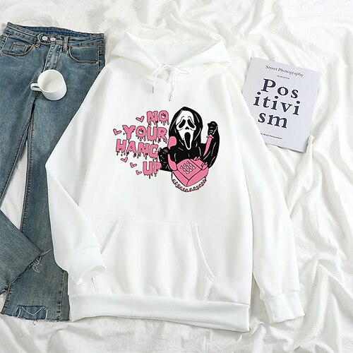 Inspired by Halloween Ghost Hoodie Print Front Pocket Graphic Hoodie For Men's Women's Unisex Adults' Hot Stamping 100% Polyester Casual Daily
Inspired by Halloween Ghost Hoodie Print Front Pocket Graphic Hoodie For Men's Women's Unisex Adults' Hot Stamping 100% Polyester Casual Daily