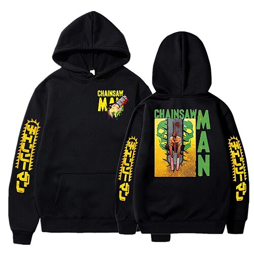 Inspired by Chainsaw Man Denji Hoodie Cartoon Manga Anime Front Pocket Graphic Hoodie For Men's Women's Unisex Adults' Hot Stamping 100% Polyester
Inspired by Chainsaw Man Denji Hoodie Cartoon Manga Anime Front Pocket Graphic Hoodie For Men's Women's Unisex Adults' Hot Stamping 100% Polyester