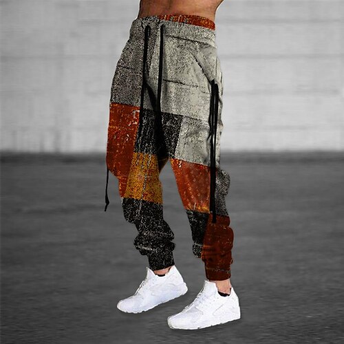 Men's Sweatpants Joggers Trousers Drawstring Elastic Waist 3D Print Graphic Prints Comfort Sports Outdoor Casual Daily Cotton Blend Streetwear Designer Blue Red Micro-elastic
Men's Sweatpants Joggers Trousers Drawstring Elastic Waist 3D Print Graphic Prints Comfort Sports Outdoor Casual Daily Cotton Blend Streetwear Designer Blue Red Micro-elastic