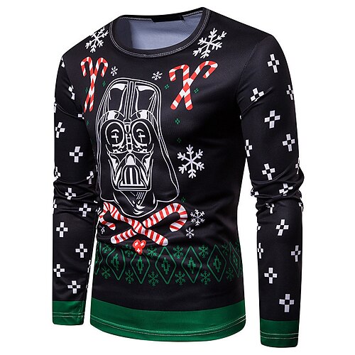 Men's T shirt Tee Graphic Prints Snowflake Crew Neck Black 3D Print Outdoor Christmas Long Sleeve Print Clothing Apparel Basic Sports Designer Casual
Men's T shirt Tee Graphic Prints Snowflake Crew Neck Black 3D Print Outdoor Christmas Long Sleeve Print Clothing Apparel Basic Sports Designer Casual