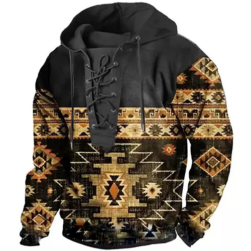 Men's Pullover Hoodie Sweatshirt Pullover Brown Hooded Graphic Prints Lace up Print Casual Daily Sports 3D Print Basic Boho Streetwear Spring Fall Clothing Apparel Hoodies Sweatshirts
Men's Pullover Hoodie Sweatshirt Pullover Brown Hooded Graphic Prints Lace up Print Casual Daily Sports 3D Print Basic Boho Streetwear Spring Fall Clothing Apparel Hoodies Sweatshirts