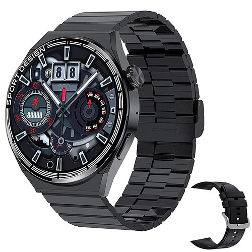 2022 New Smart Watch 1.45 inch Smartwatch Fitness Running Watch Bluetooth Pedometer Call Reminder Activity Tracker Compatible with Android iOS Women Men Waterproof Long Standby Hands-Free Calls
2022 New Smart Watch 1.45 inch Smartwatch Fitness Running Watch Bluetooth Pedometer Call Reminder Activity Tracker Compatible with Android iOS Women Men Waterproof Long Standby Hands-Free Calls