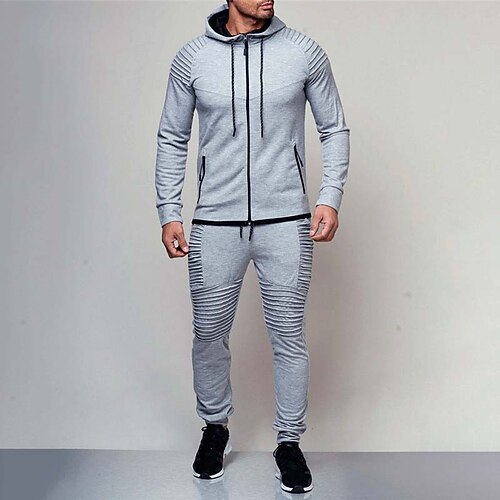 Per uomo Tuta Da Ginnastica Tuta da ginnastica Felpa con cappuccio e zip Giacca con cappuccio Tute da jogging Rosso bordeaux Nero Verde militare Blu marino Grigio chiaro Con cappuccio Liscio A
Per uomo Tuta Da Ginnastica Tuta da ginnastica Felpa con cappuccio e zip Giacca con cappuccio Tute da jogging Rosso bordeaux Nero Verde militare Blu marino Grigio chiaro Con cappuccio Liscio A