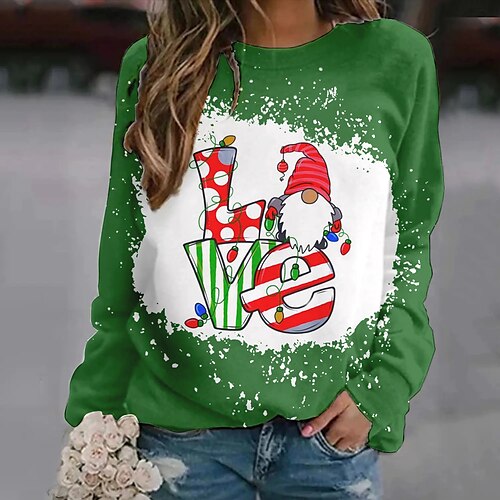 Santa Claus letter Masquerade Hoodie Women's Christmas Christmas Carnival Masquerade Adults' Christmas Vacation Polyester Top
Santa Claus letter Masquerade Hoodie Women's Christmas Christmas Carnival Masquerade Adults' Christmas Vacation Polyester Top